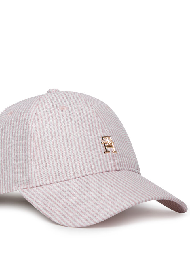 Tommy Hilfiger Καπέλο Jockey Tommy Hilfiger Premiu Beach AW0AW17141 Ροζ