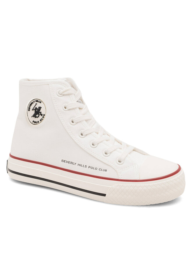 Beverly Hills Polo Club Sneakers aus Stoff Beverly Hills Polo Club WP40-OG-31-3 Weiß