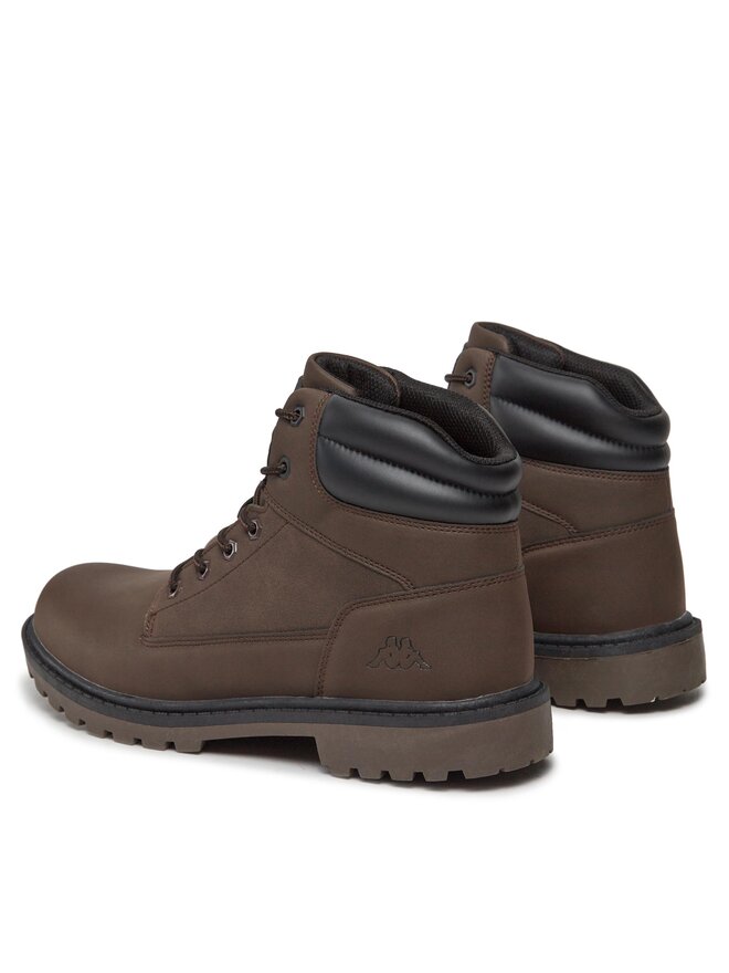 Kappa Schnürstiefeletten Kappa Logo Fillmore Md 371H3WW Braun
