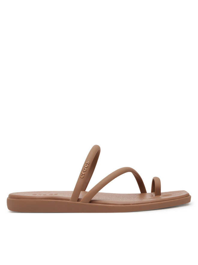 Crocs Zehentrenner Crocs Miami Toe Loop Sandal 209862 Braun