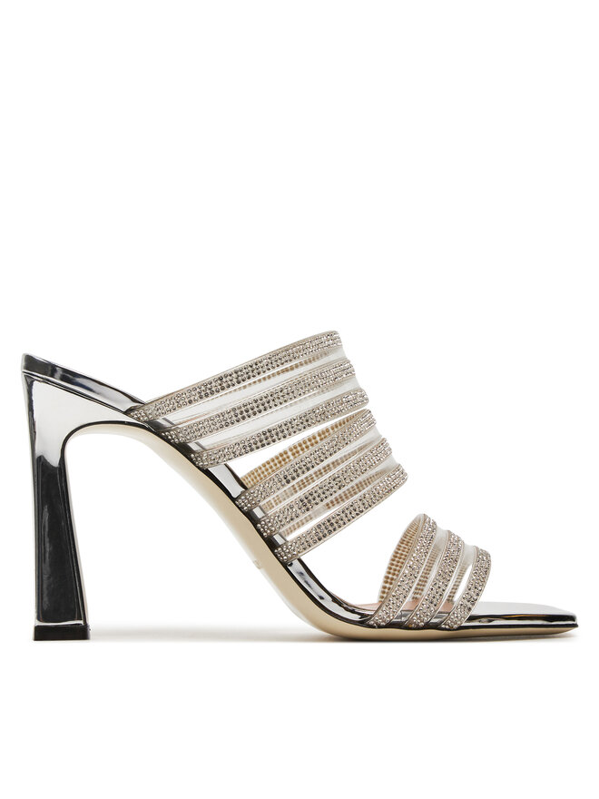 Pollini Klapki Pollini SA28219C0ITY199A Srebrny