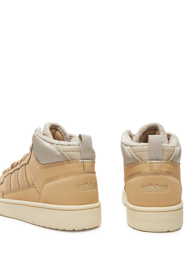 adidas Снікерcи adidas Rapid Court Mid Winterized JR2803 Бежевий