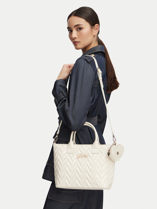 Guess Handtasche Guess J6YZ15 W3003 Creme