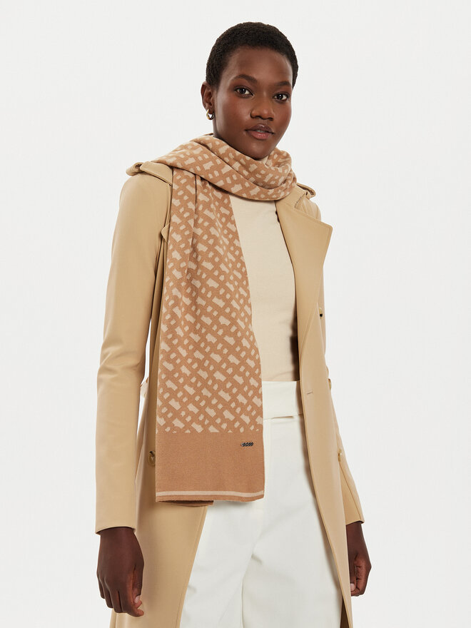 BOSS Schal Boss 50524279 Beige