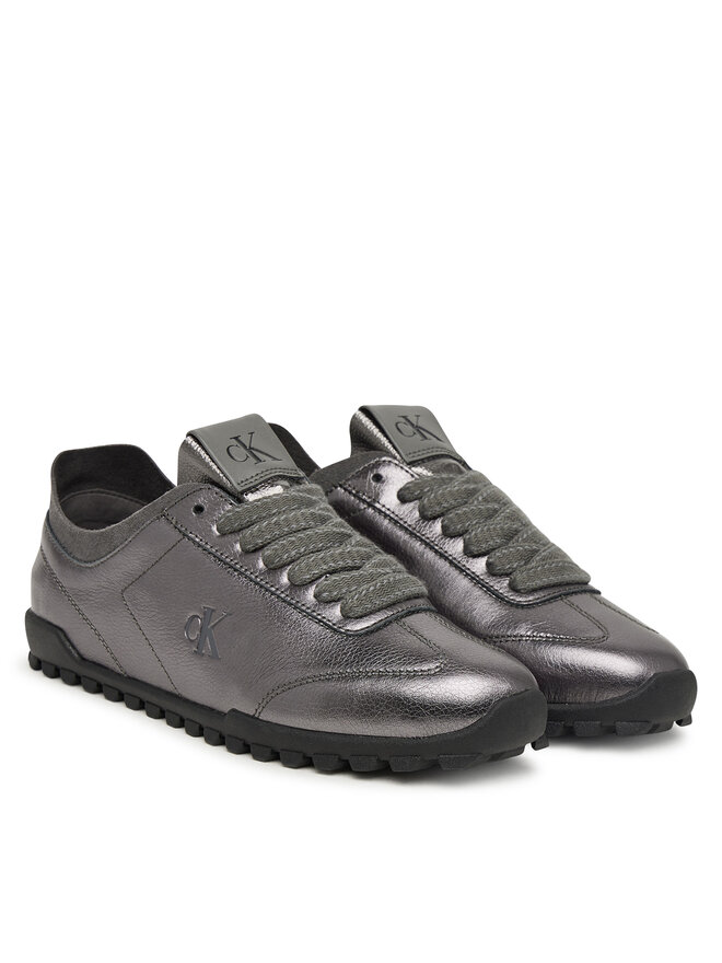 Calvin Klein Sneakers Calvin Klein Low Profile Sneaker Met HW0HW03305 Grau