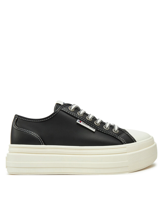 Tommy Jeans Sneakers Tommy Jeans Foxing EN0EN02714 Μαύρο