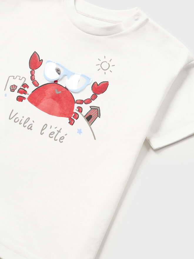 Mayoral Mayoral T-Shirt 1026 Λευκό Regular Fit
