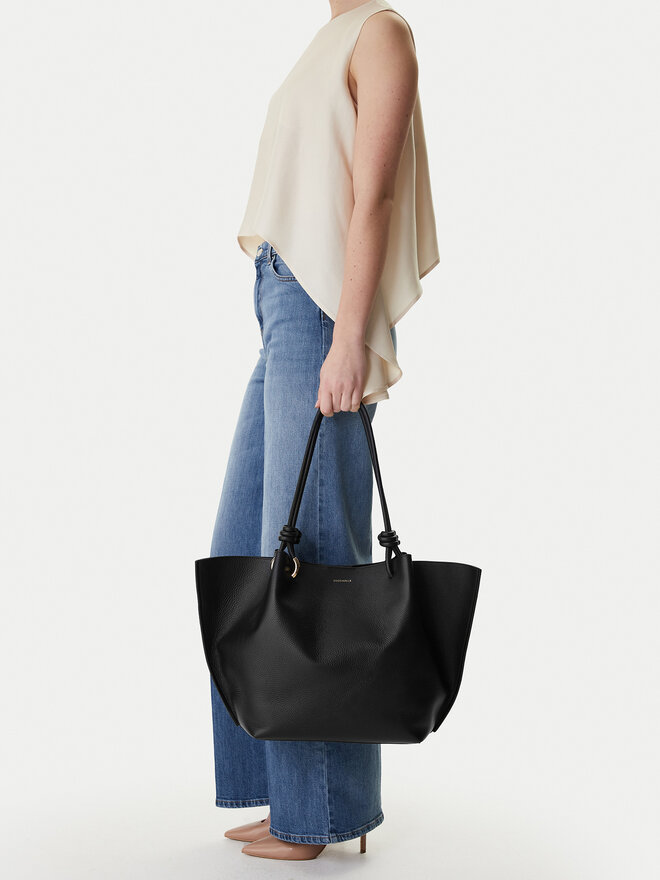 Coccinelle Handtasche Coccinelle U07 Coccinelleefinn E1 U07 11 01 01 Schwarz