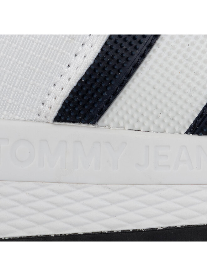 Tommy Jeans Sneakers Tommy Jeans Technical Pin Logo Sneaker EN0EN00652 Weiß