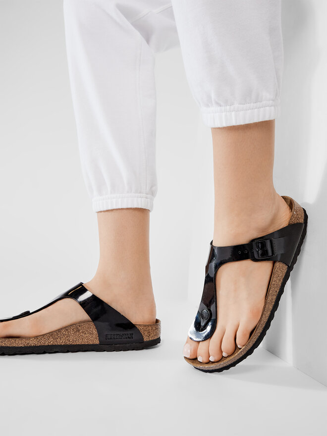 Birkenstock gizeh patent clearance