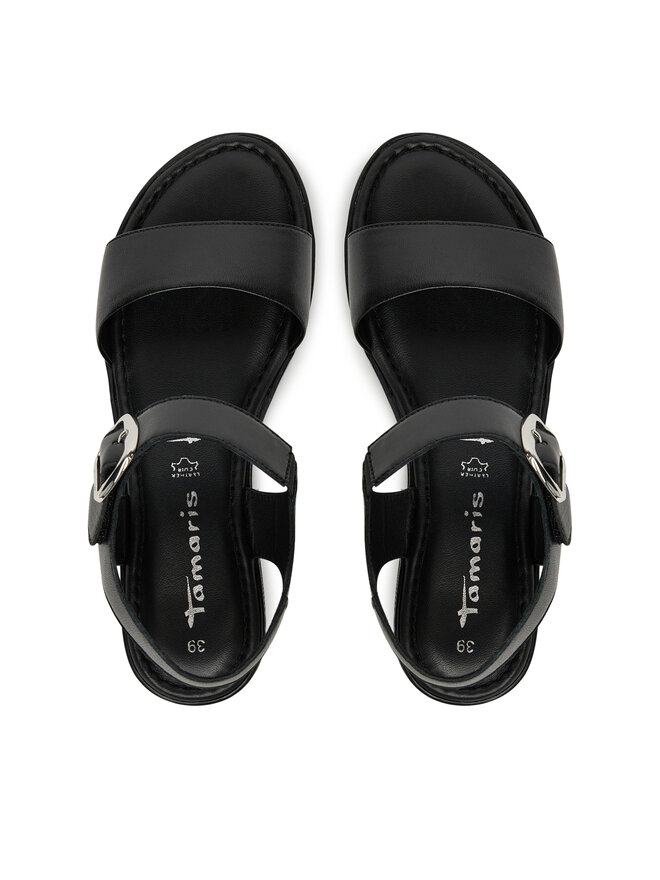 Tamaris Sandały Tamaris 1-28133-44 Czarny