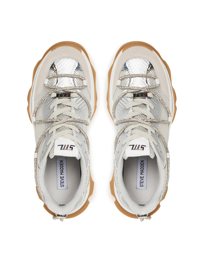 Steve Madden Снікерcи Steve Madden Z Nation SM11004807 Срібний