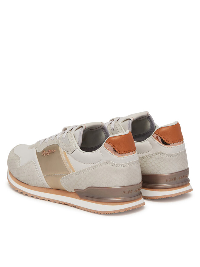 Pepe Jeans Снікерcи Pepe Jeans London Mix PLS40044 Білий