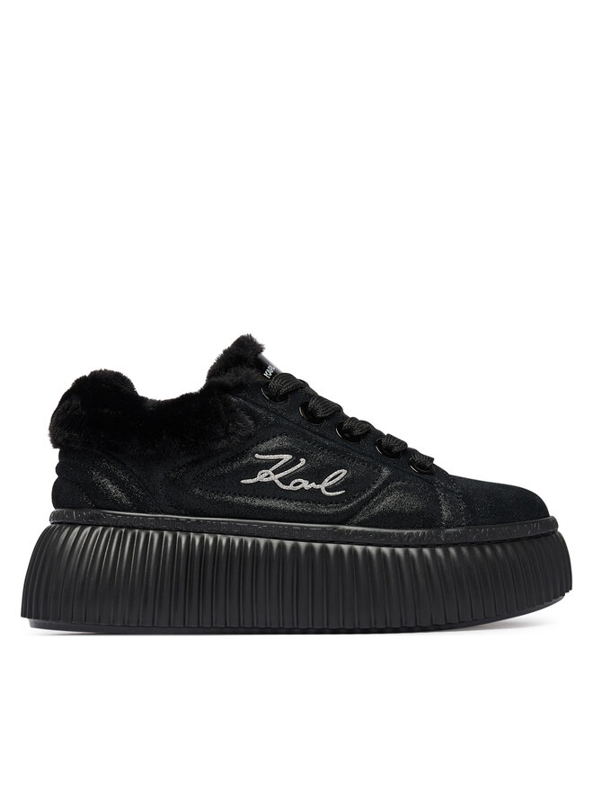 KARL LAGERFELD Sneakers KARL LAGERFELD Kreeper Lo KL42312L Schwarz