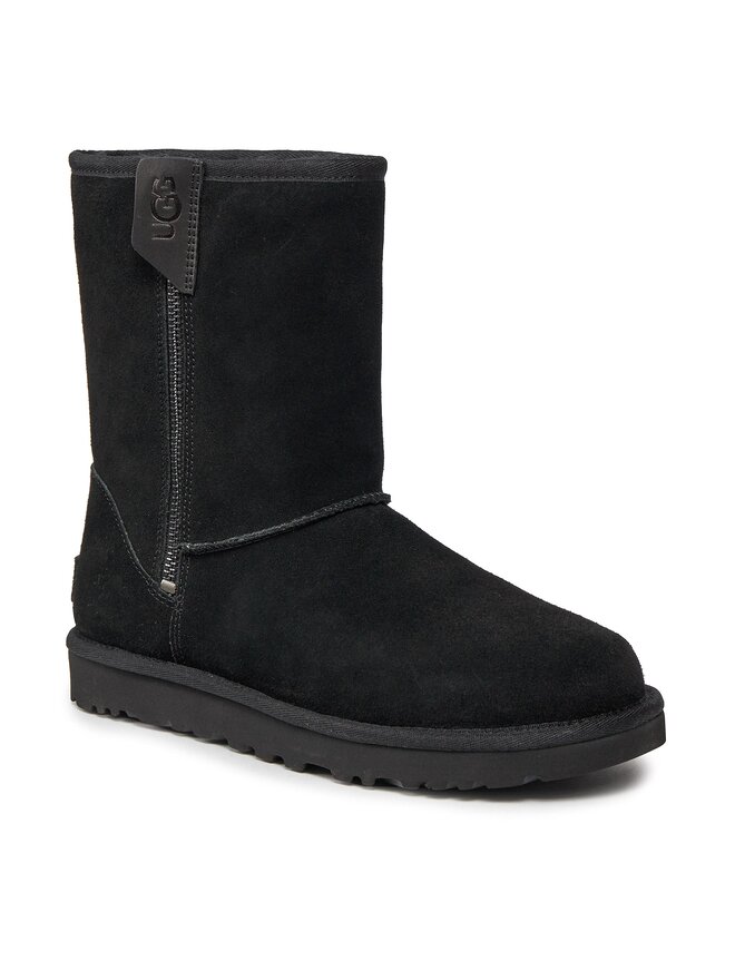 Ugg Cizme de zăpadă Ugg W Classic Short Bailey Zip 1144043 Negru