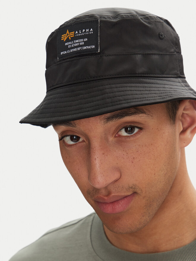 Alpha Industries Kapelusz Alpha Industries Crew Bucket 116912 Czarny
