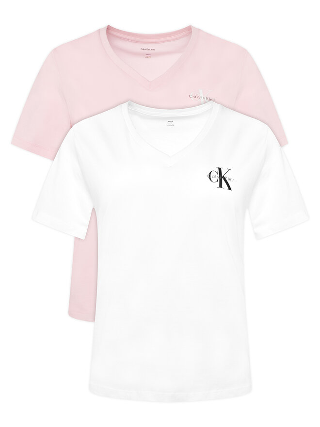 Calvin Klein Jeans Calvin Klein Jeans Σετ 2 T-Shirts LV047C906G Ροζ Regular Fit