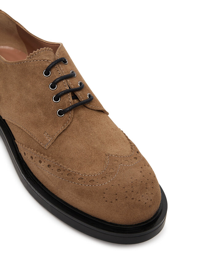 Pollini Оксфорди Pollini SA10273G1NTF0135 Коричневий