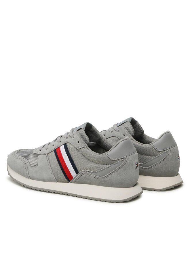 Tommy Hilfiger Sneakers Tommy Hilfiger Runner Evo Mix FM0FM04699 Grau