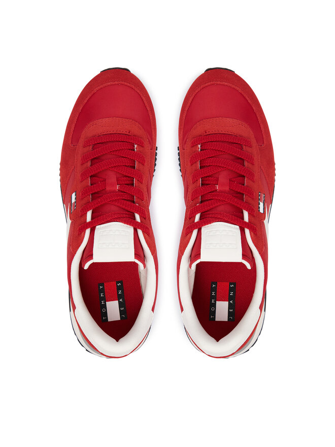 Tommy Jeans Sneakers Tommy Jeans Tjm Eva Runner Mix Material EM0EM01737 Rot