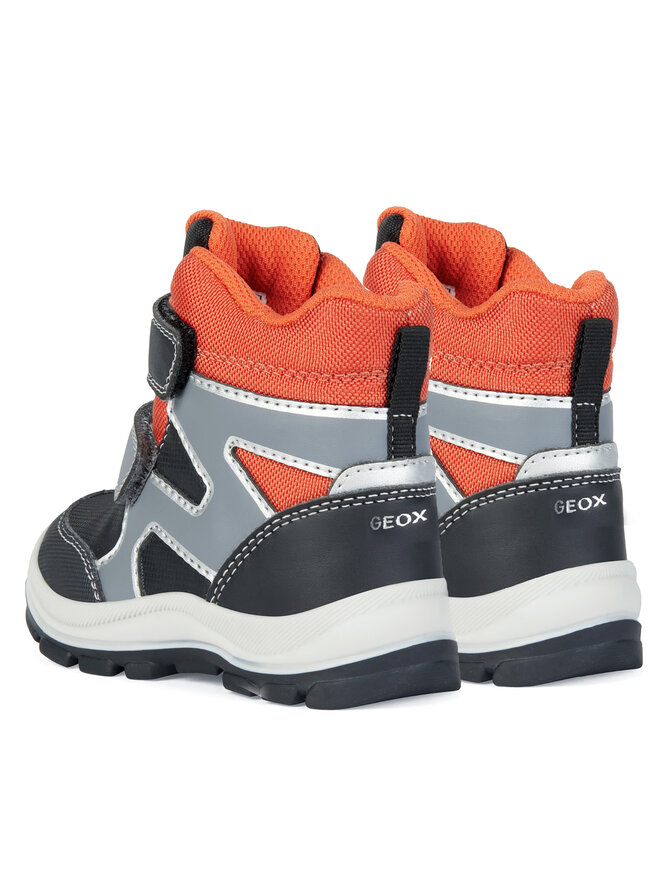 Geox Snehule Geox B Flanfil Boy B Abx B263VD 0CEFU C0038 M Čierna