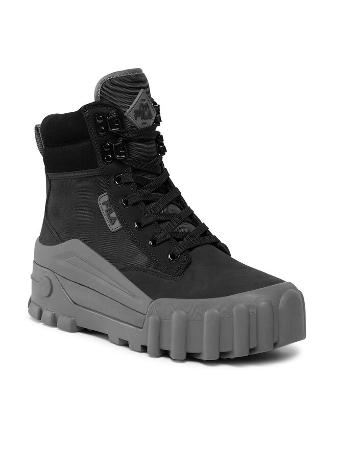 Bottes de randonnee Fila Grungelution Mid Wmn FFW0362.83033 Noir fr.eschuhe.ch