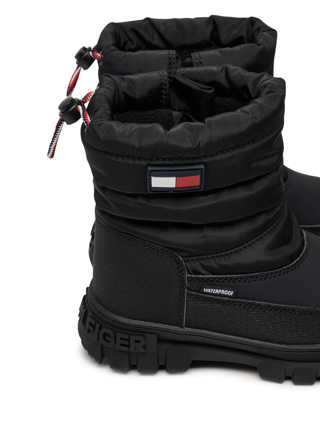 Tommy Hilfiger Botas de nieve Tommy Hilfiger Fur Boot T3X5-33715-1695 M Negro