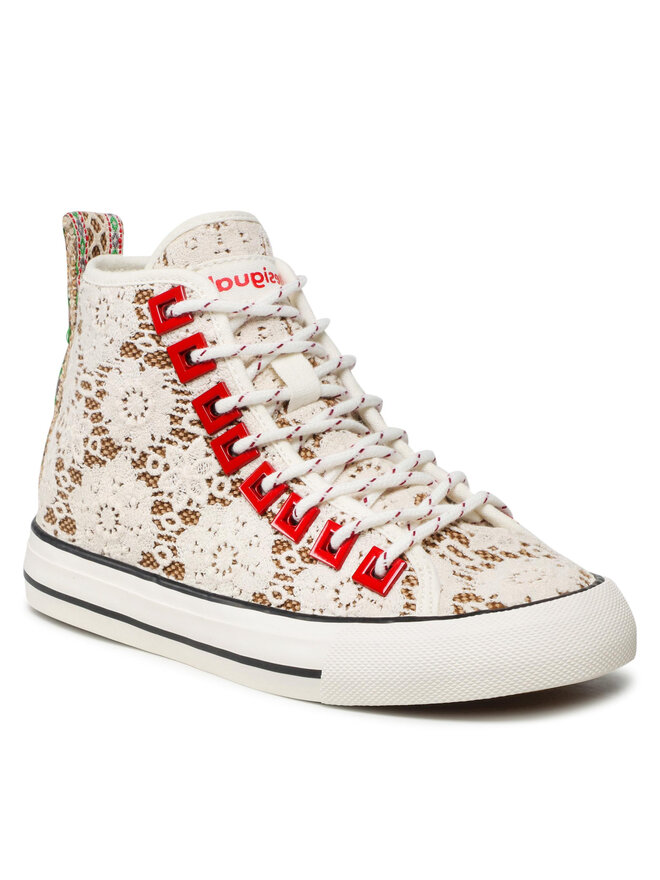 Sneakers Desigual Beta Saco Crochet 22SSKA26 WeiB eschuhe