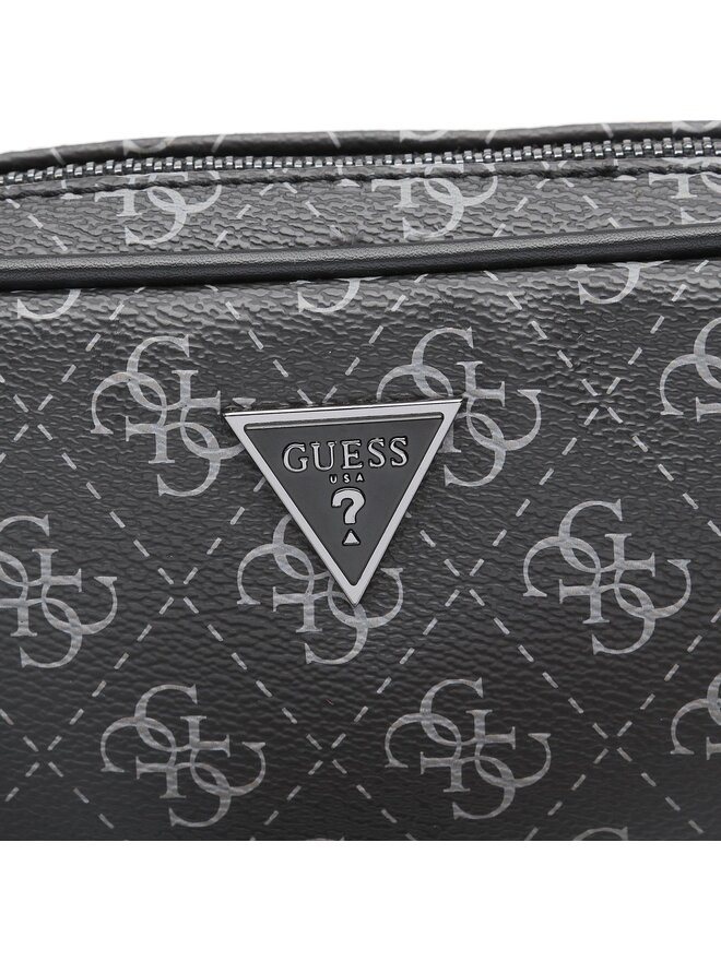 Guess Плоска сумка Guess Vezzola Smart Accessories PMEVZL P3145 Чорний