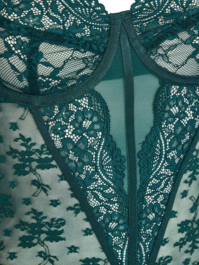 Hunkemöller Hunkemöller Body Berry 301159 Grün