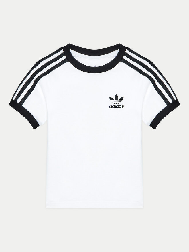adidas adidas Camiseta adicolor Trefoil JE0517 Blanco Regular Fit