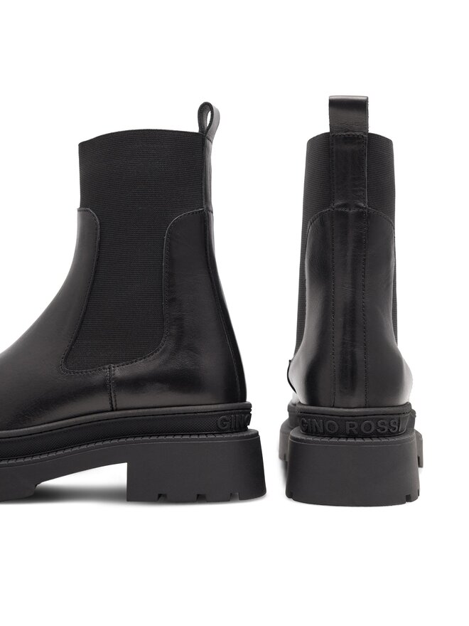 Gino Rossi Členková obuv Gino Rossi 222FW104 Čierna