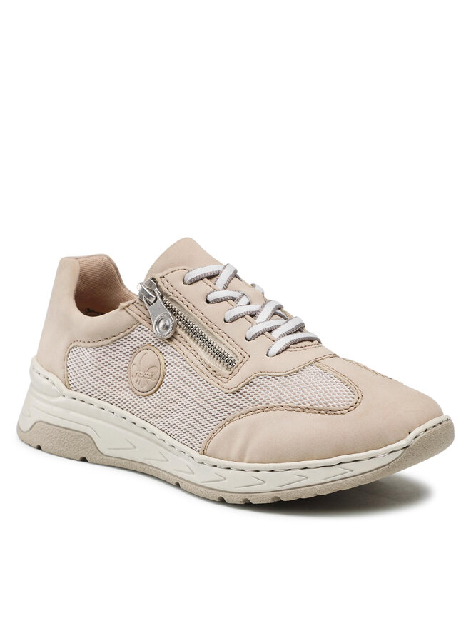 Rieker Sneakersy Rieker M0030-62 Béžová