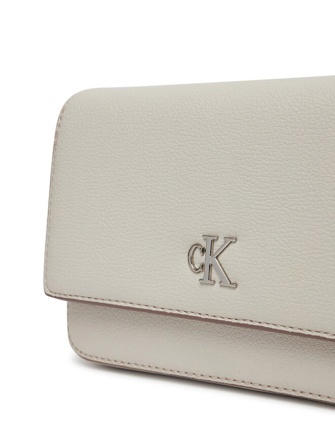Calvin Klein Jeans Geantă Calvin Klein Jeans Minimal Monogram Ew Flap Ph/Cb19 LV04K1027G Bej