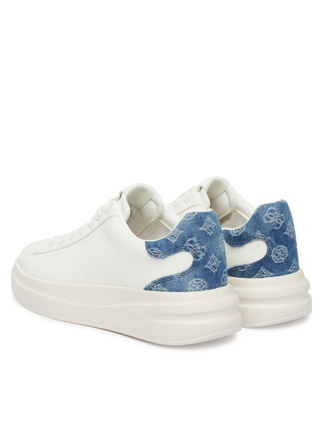 Guess Снікерcи Guess FLJE14 LEA12 Білий