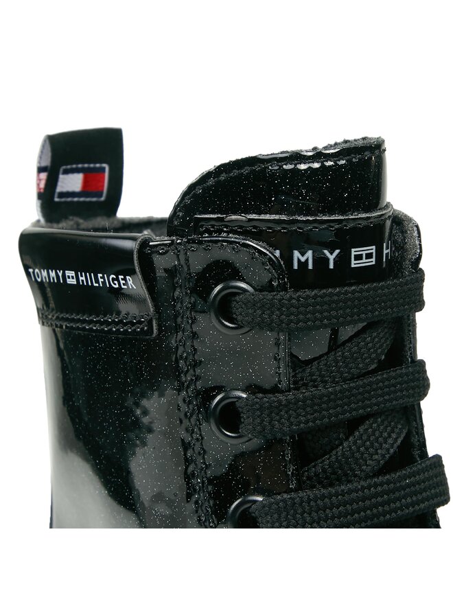Tommy Hilfiger Csizma Tommy Hilfiger T4A5-33032-1237 M Fekete