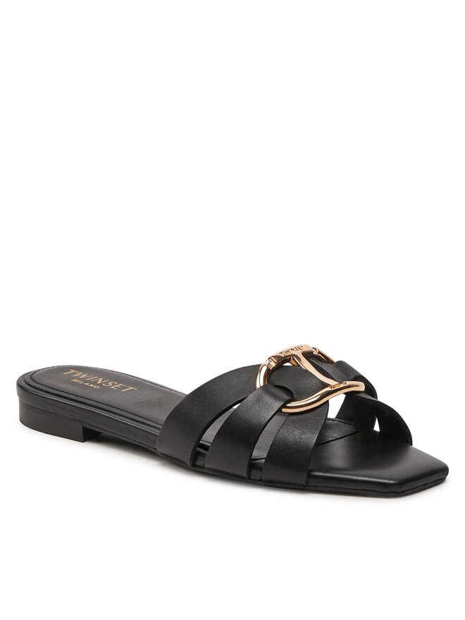 TWINSET Pantoletten TWINSET 241TCT120 Schwarz