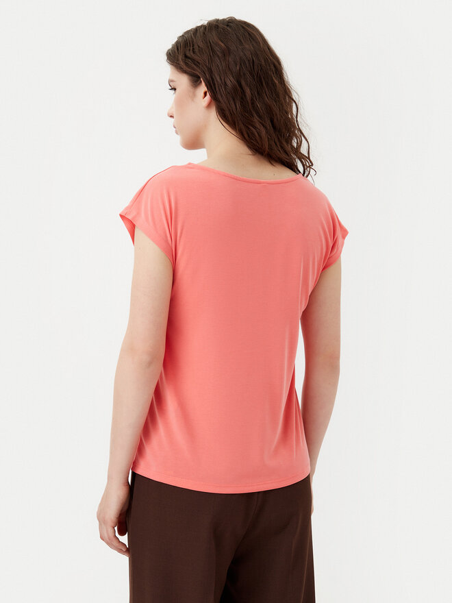 ONLY ONLY Camiseta Free 15287041 Rosa Regular Fit