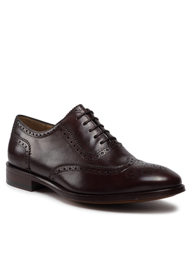 Lord Premium Półbuty Lord Premium Brogues 5501 Brązowy