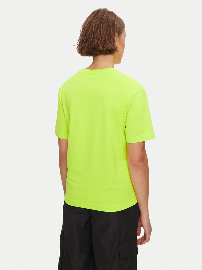 Lacoste Lacoste T-shirt TF7215 Žuta Loose Fit