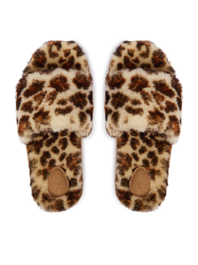 EMU Australia Hausschuhe EMU Australia Mckay Leopard W13203 Braun
