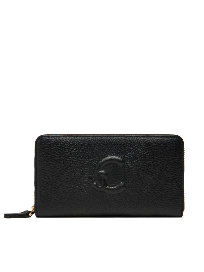 Coccinelle Великий жіночий гаманець Coccinelle TQK Coccinelledulse Soft E2 TQK 11 32 01 Чорний