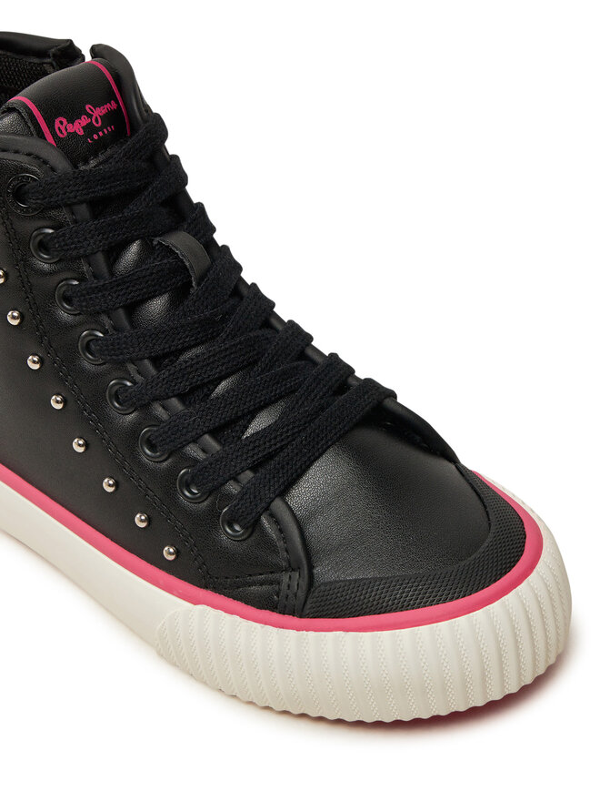Pepe Jeans Sneakersy Pepe Jeans PGS30610 Čierna