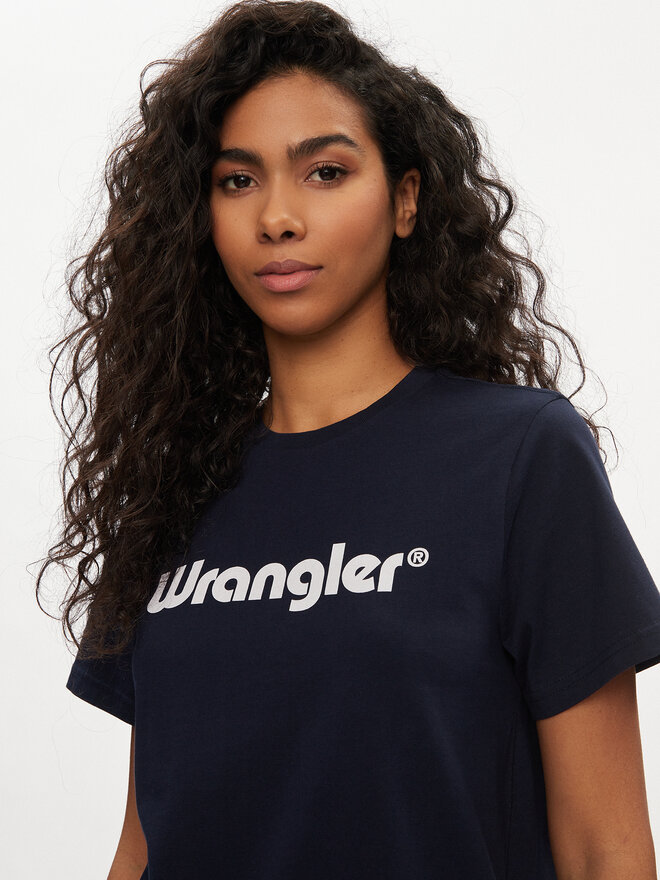 Wrangler Wrangler Póló 112352289 Sötétkék Regular Fit