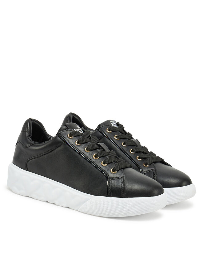 LOVE MOSCHINO Sneakersy LOVE MOSCHINO JA15054G1MIA400A Czarny