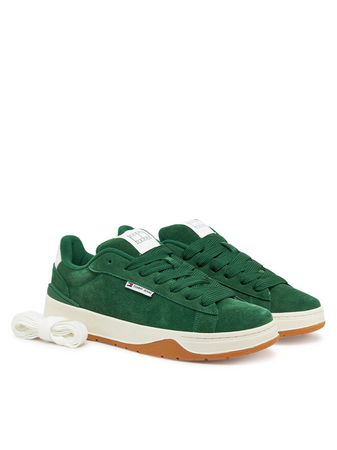 Tommy Jeans Tenisice Tommy Jeans Tjm Skater Sneaker EM0EM01607 Zelena