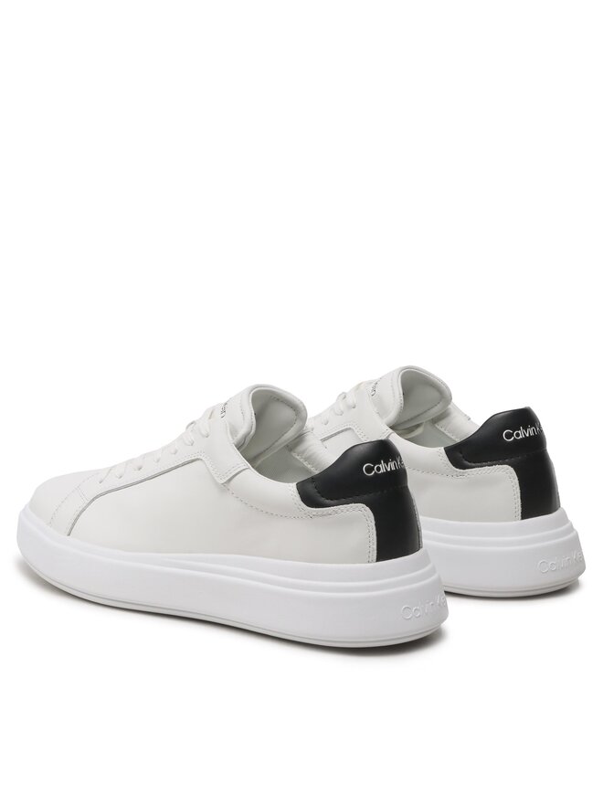 Calvin Klein Αθλητικά Calvin Klein Low Top Lace Up Lth HM0HM01016 Λευκό