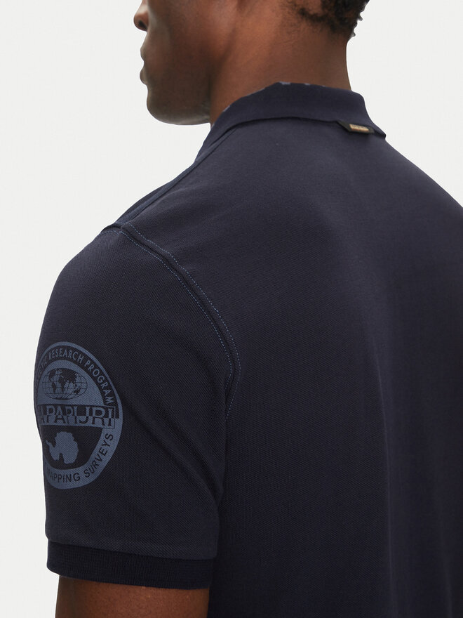 Napapijri Napapijri Poloshirt E-Amundsen NP0A4IN9 Dunkelblau Regular Fit