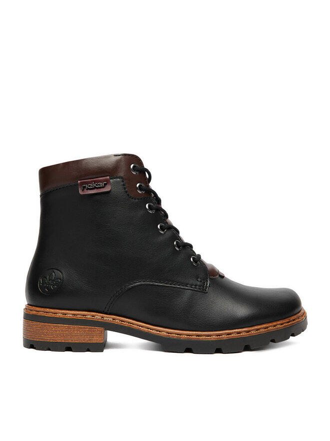 Rieker Schnürschuhe Rieker CEO-Z9340-00 Schwarz
