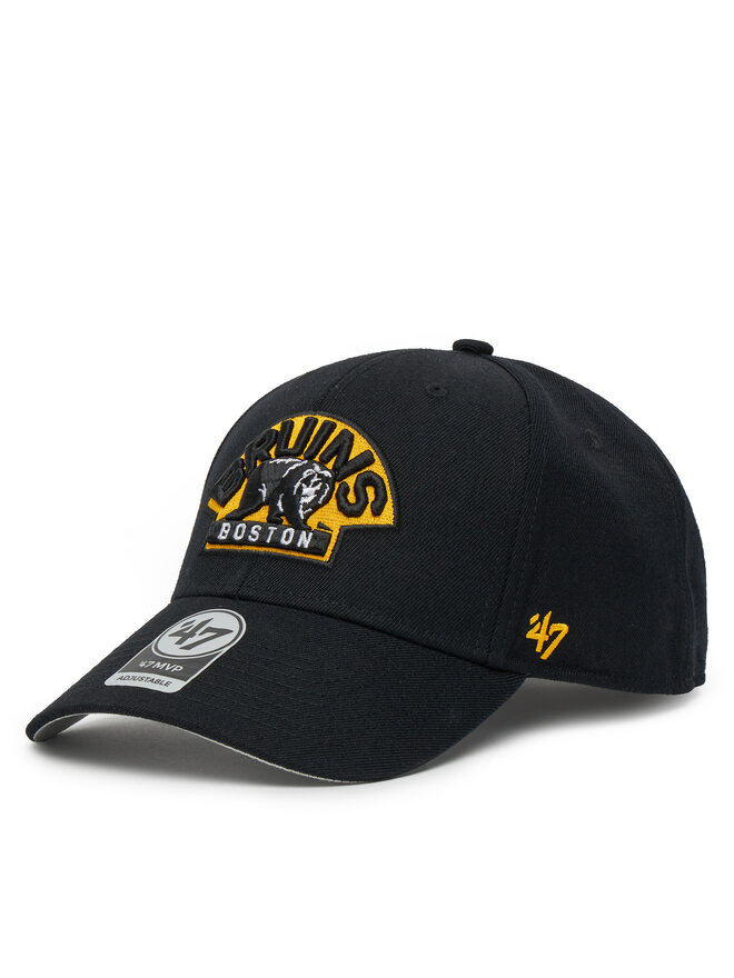 47 Brand Baseball sapka 47 Brand NHL Boston Bruins H-MVP01WBV Fekete